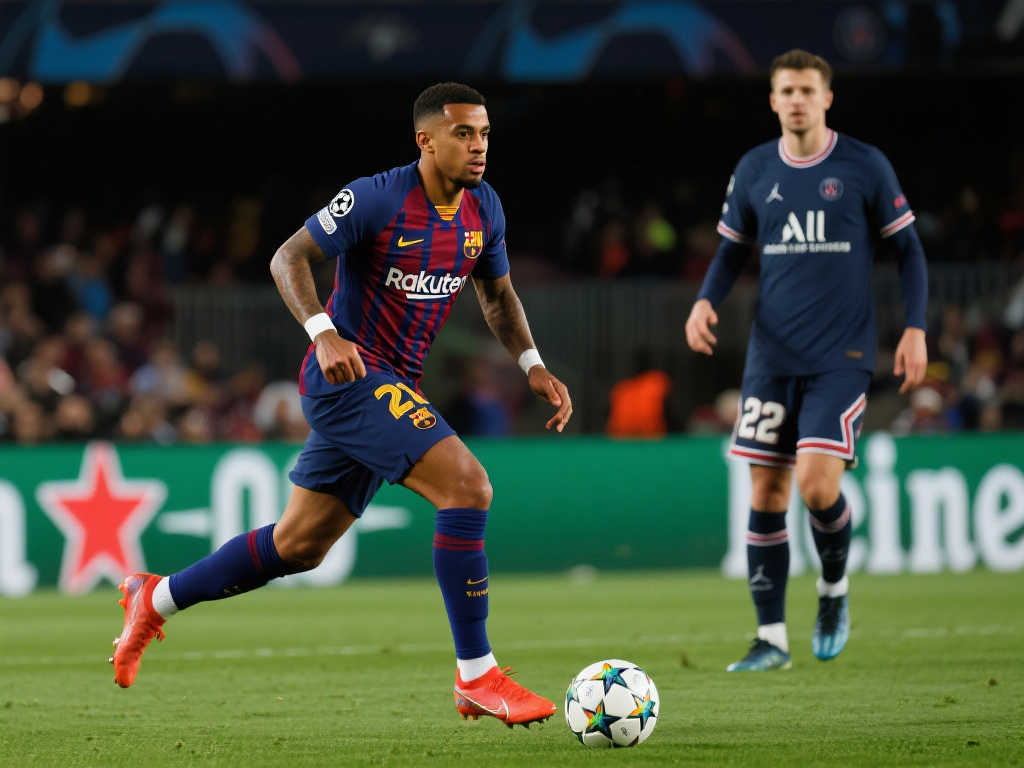 拉菲尼亚本赛季欧冠表现耀眼，多项进攻数据令人瞩目