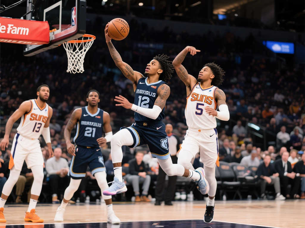 绝地反击！莫兰特五分逆转命运，灰熊夺冠希望全在他